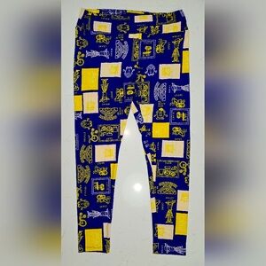 LuLaroe Disney World Butter Leggings TC Toy Story Woody Jessie Tall Curvy OS